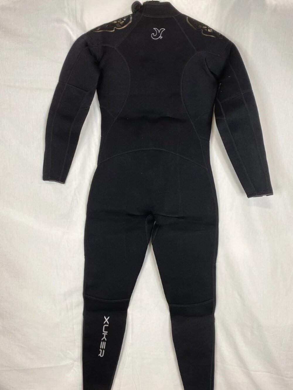 Xuker Mens Full Body Contoured Comfort Smooth Wetsuit Size M Black